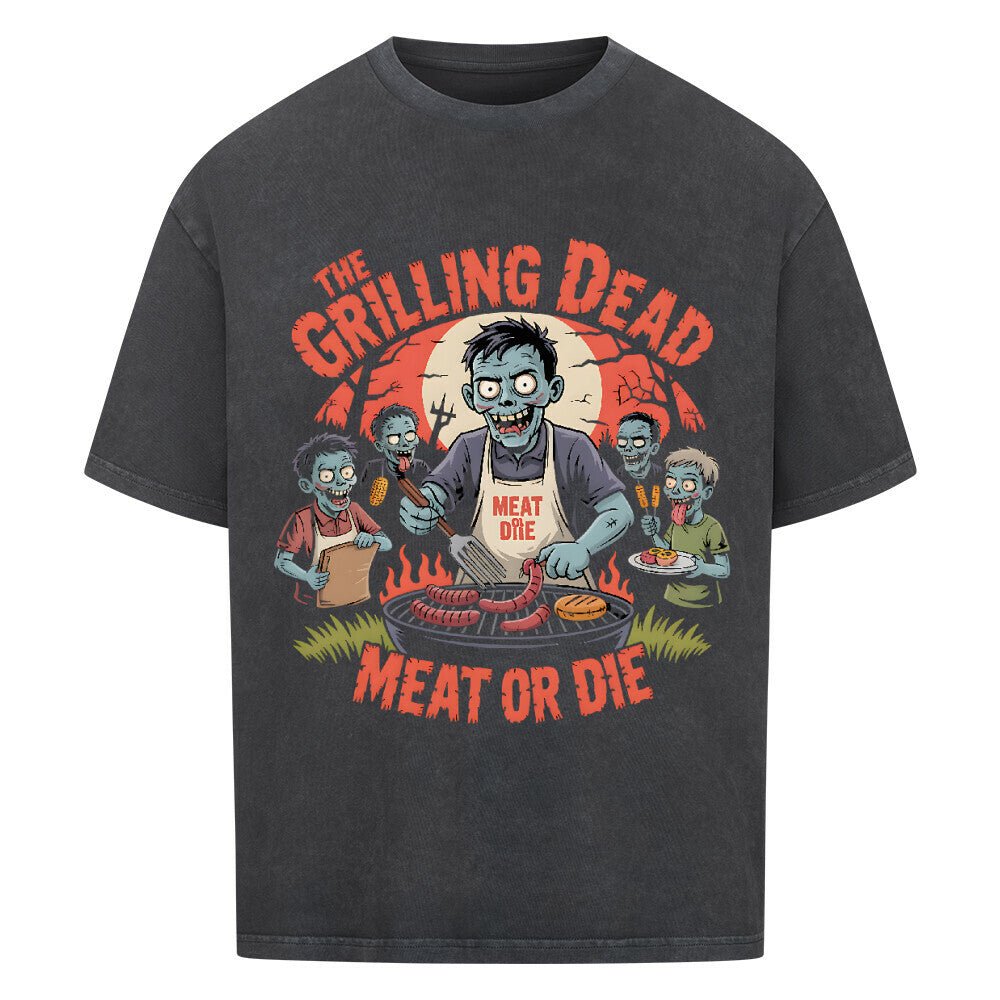The Grilling Dead - VACANCY Oversized Shirt | T-Shirt | Dark Shadows Arts