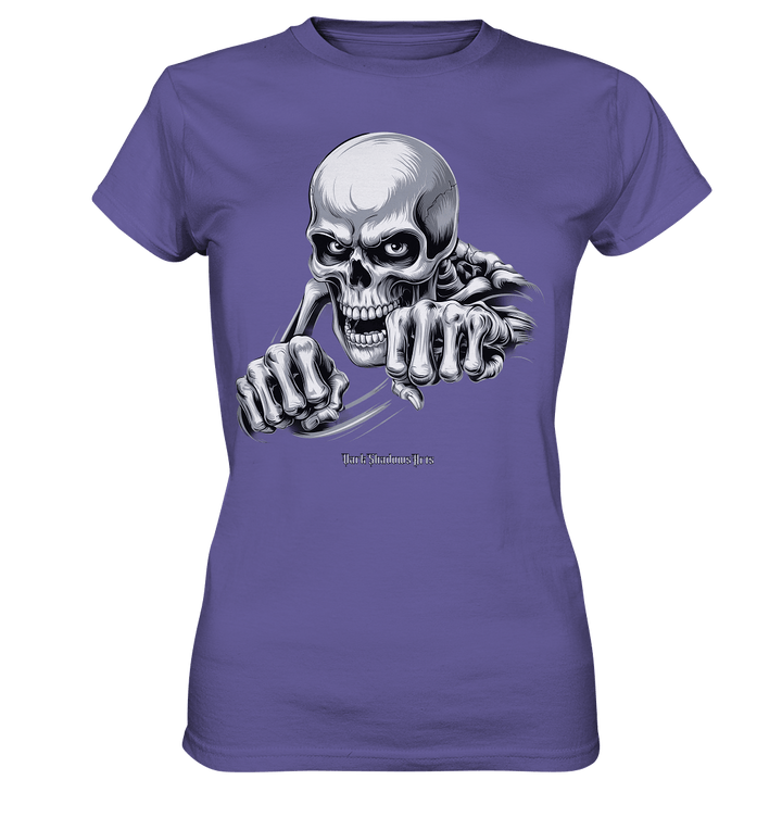 THE GRIP OF DEATH – Mystisches Schädel - Design mit intensiver Symbolik - Ladies Premium Shirt | Lady - Shirts | Dark Shadows Arts