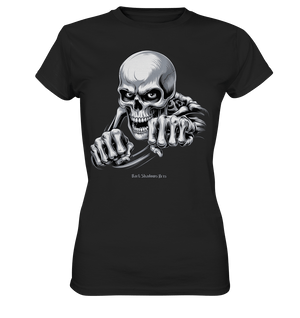 THE GRIP OF DEATH – Mystisches Schädel - Design mit intensiver Symbolik - Ladies Premium Shirt | Lady - Shirts | Dark Shadows Arts