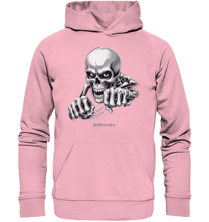 THE GRIP OF DEATH – Mystisches Schädel - Design mit intensiver Symbolik - Organic Hoodie | Hoodies | Dark Shadows Arts