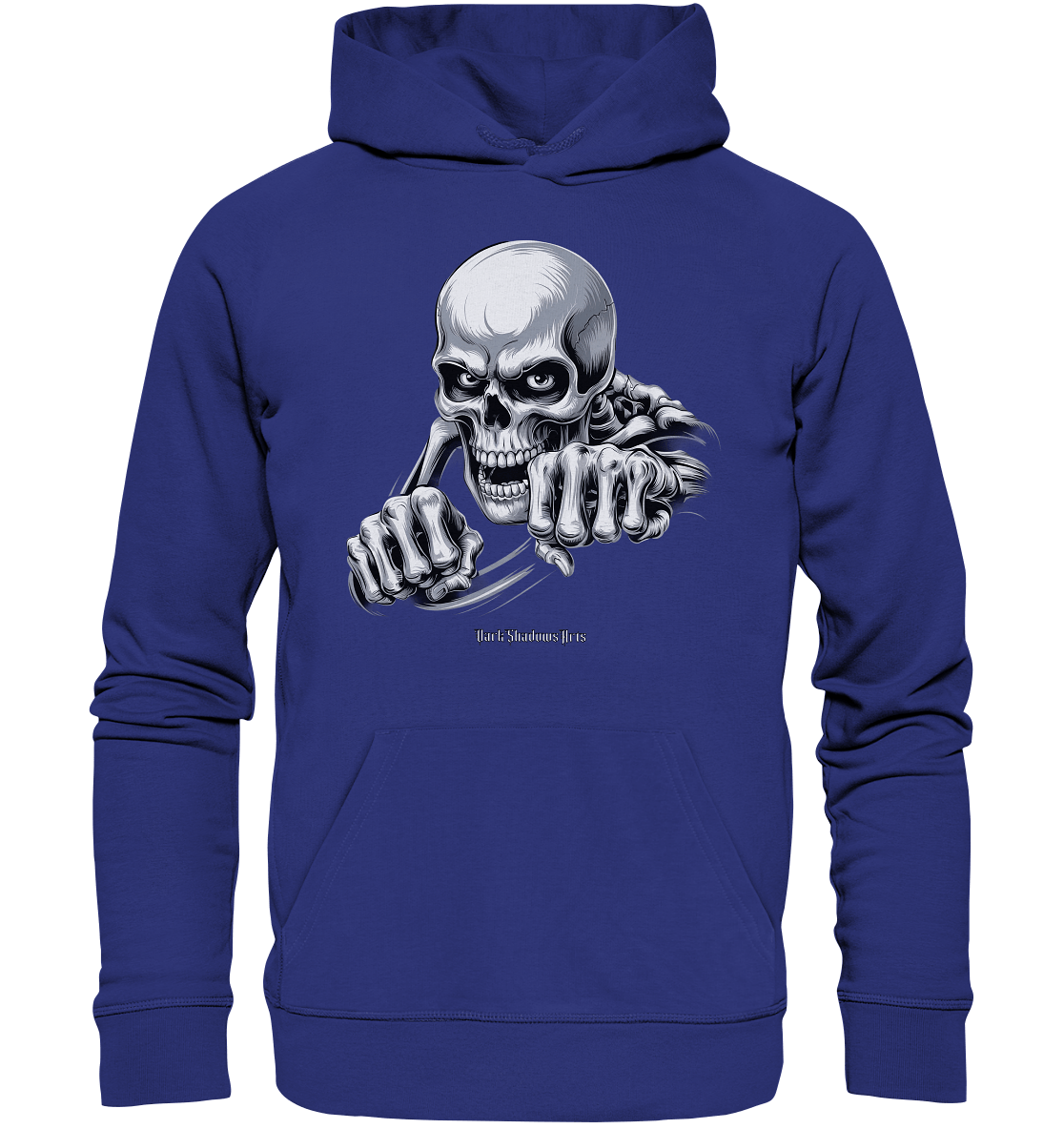 THE GRIP OF DEATH – Mystisches Schädel - Design mit intensiver Symbolik - Organic Hoodie | Hoodies | Dark Shadows Arts