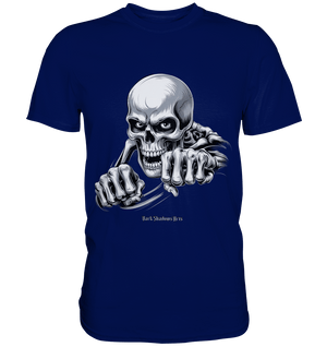 THE GRIP OF DEATH – Mystisches Schädel - Design mit intensiver Symbolik - Premium Shirt | Unisex - Shirts | Dark Shadows Arts