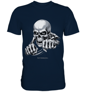 THE GRIP OF DEATH – Mystisches Schädel - Design mit intensiver Symbolik - Premium Shirt | Unisex - Shirts | Dark Shadows Arts