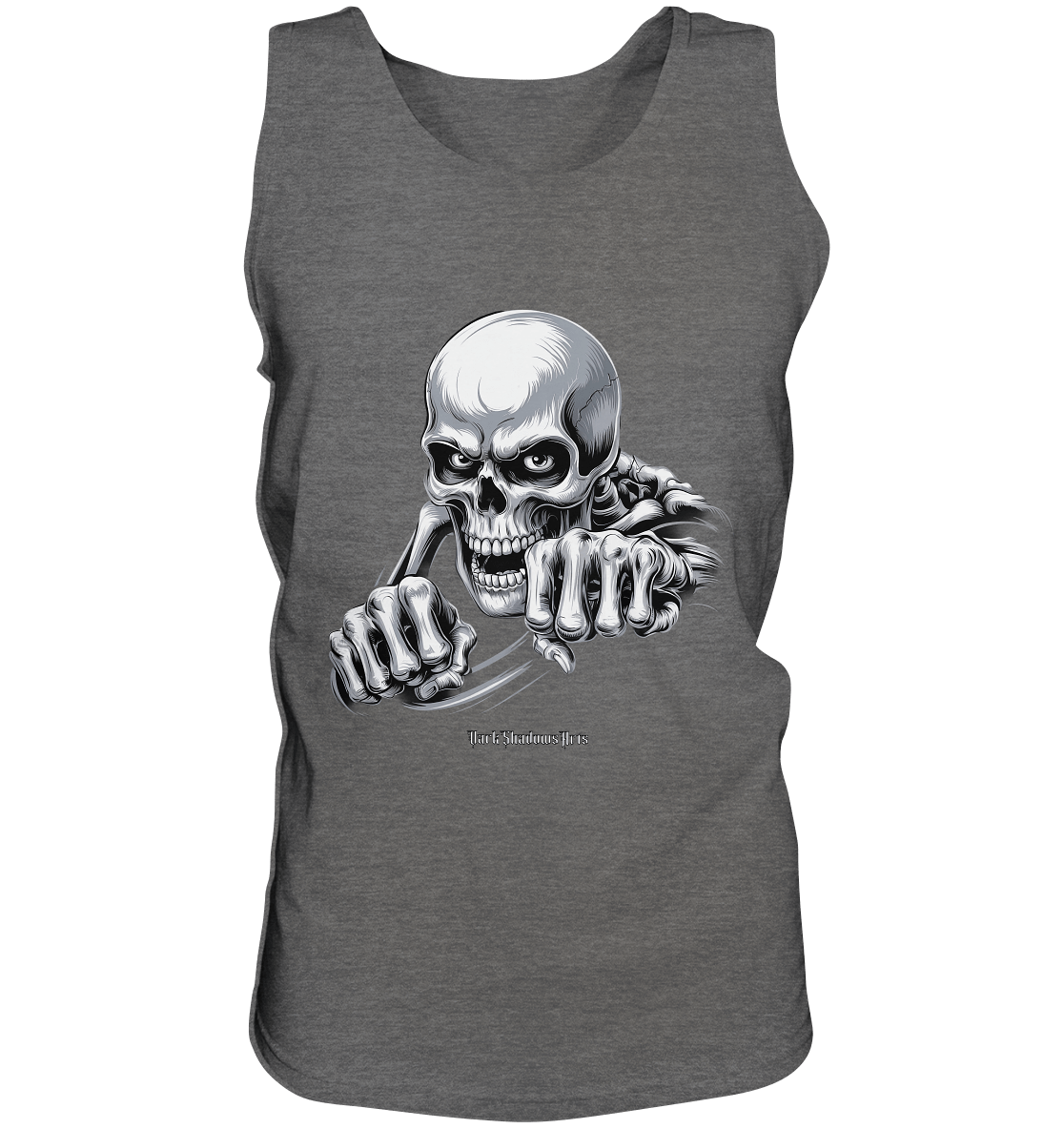 THE GRIP OF DEATH – Mystisches Schädel - Design mit intensiver Symbolik - Relaxed Tank Top | Tank - Tops | Dark Shadows Arts