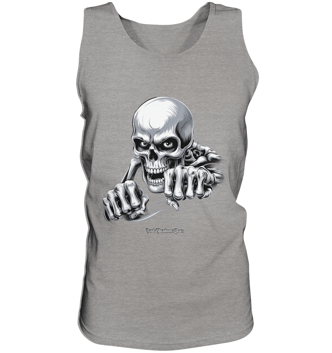 THE GRIP OF DEATH – Mystisches Schädel - Design mit intensiver Symbolik - Relaxed Tank Top | Tank - Tops | Dark Shadows Arts
