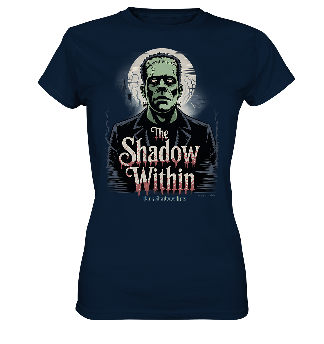 The Shadow Within – Frankenstein trifft düstere Gothic - Horror - Ästhetik - Ladies Premium Shirt | Lady - Shirts | Dark Shadows Arts