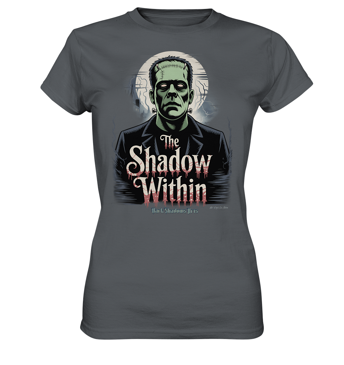 The Shadow Within – Frankenstein trifft düstere Gothic - Horror - Ästhetik - Ladies Premium Shirt | Lady - Shirts | Dark Shadows Arts