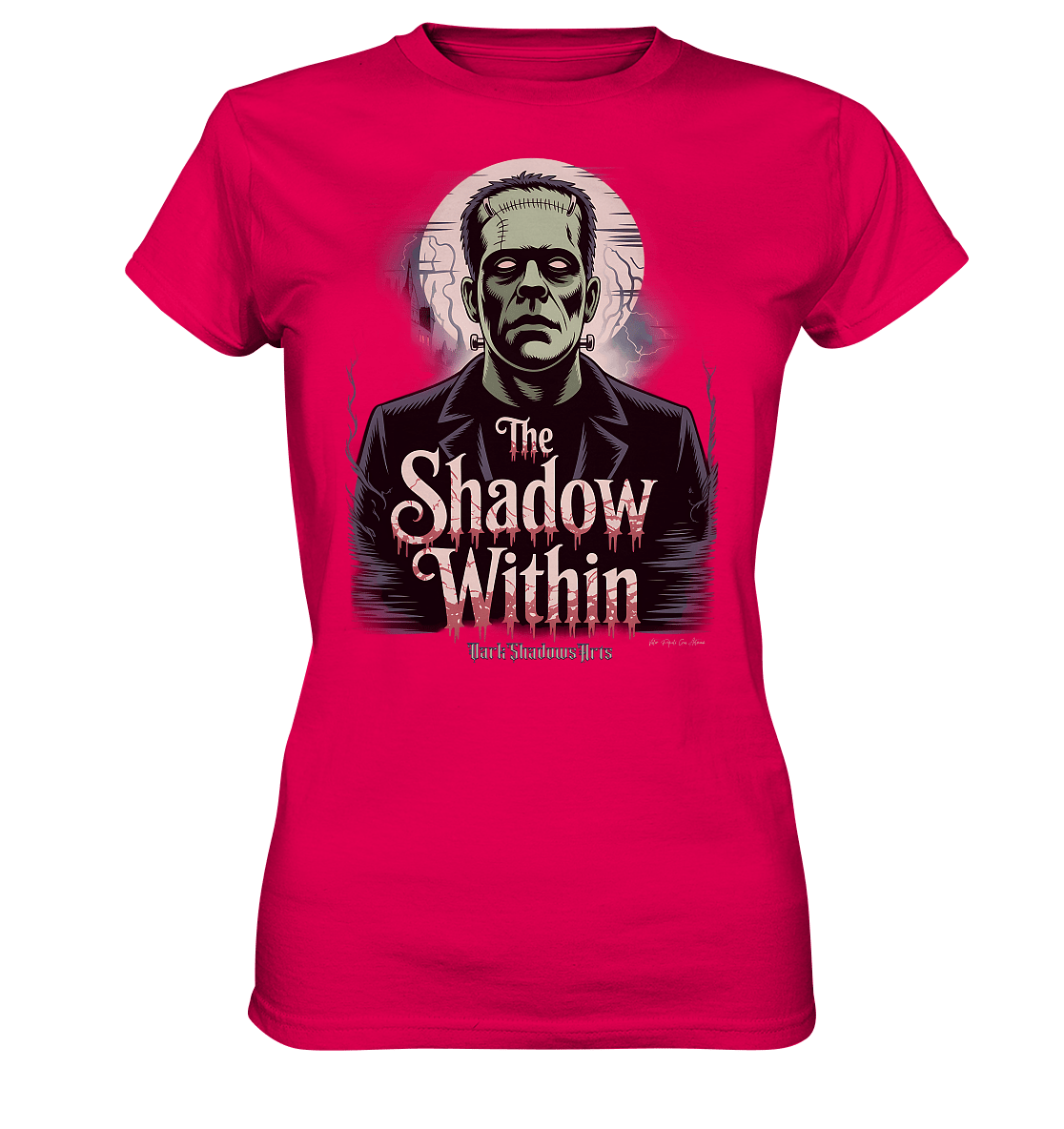 The Shadow Within – Frankenstein trifft düstere Gothic - Horror - Ästhetik - Ladies Premium Shirt | Lady - Shirts | Dark Shadows Arts