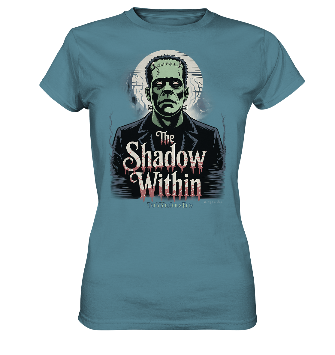 The Shadow Within – Frankenstein trifft düstere Gothic - Horror - Ästhetik - Ladies Premium Shirt | Lady - Shirts | Dark Shadows Arts
