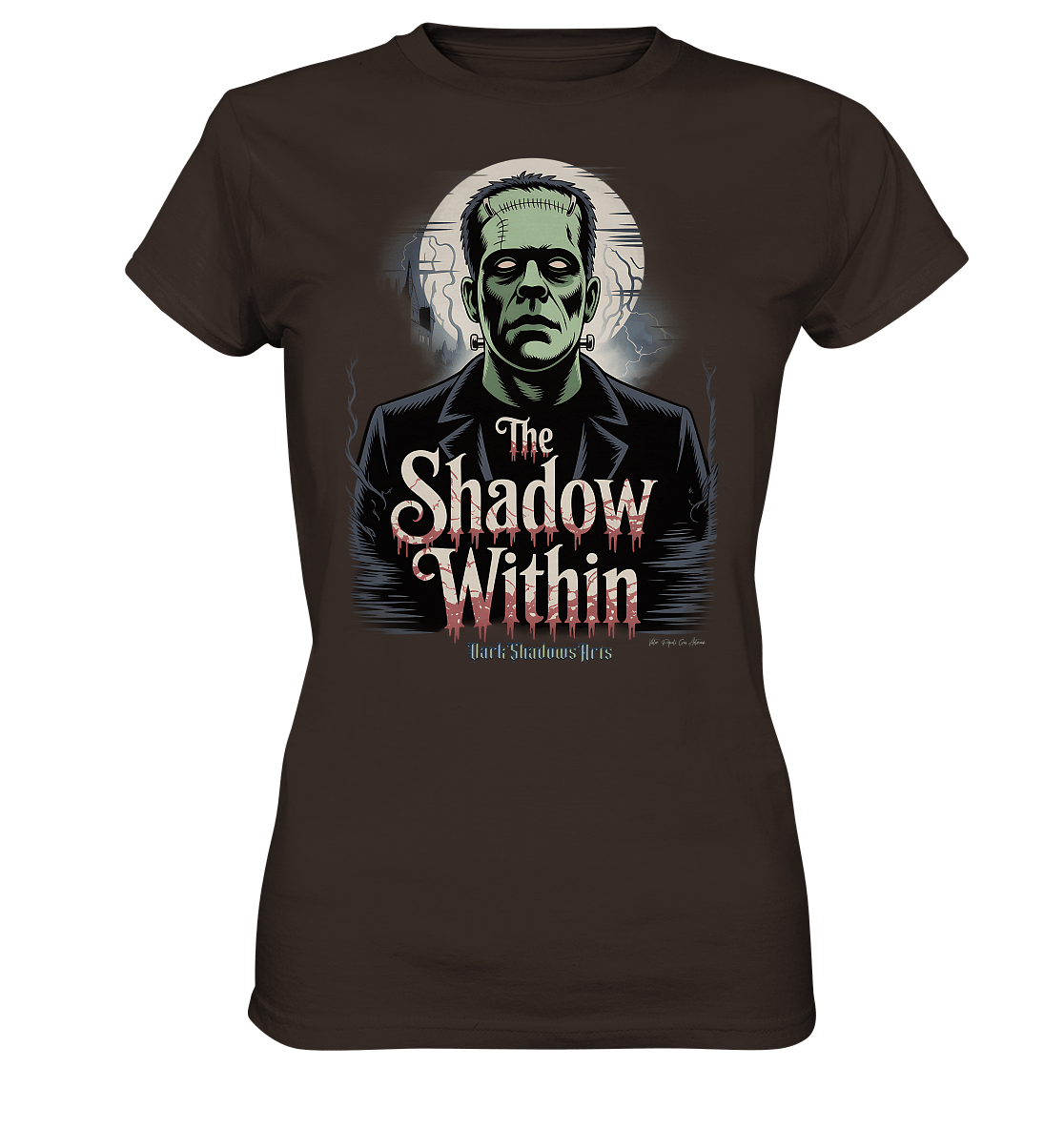 The Shadow Within – Frankenstein trifft düstere Gothic - Horror - Ästhetik - Ladies Premium Shirt | Lady - Shirts | Dark Shadows Arts