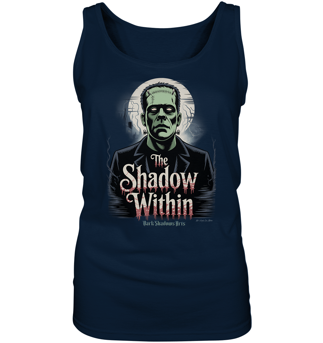 The Shadow Within – Frankenstein trifft düstere Gothic - Horror - Ästhetik - Ladies Tank - Top | Tank - Tops | Dark Shadows Arts
