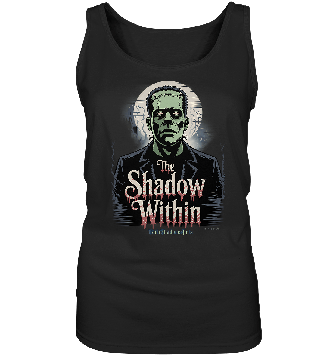 The Shadow Within – Frankenstein trifft düstere Gothic - Horror - Ästhetik - Ladies Tank - Top | Tank - Tops | Dark Shadows Arts