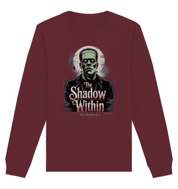 The Shadow Within – Frankenstein trifft düstere Gothic - Horror - Ästhetik - Organic Basic Unisex Sweatshirt | Sweatshirts | Dark Shadows Arts