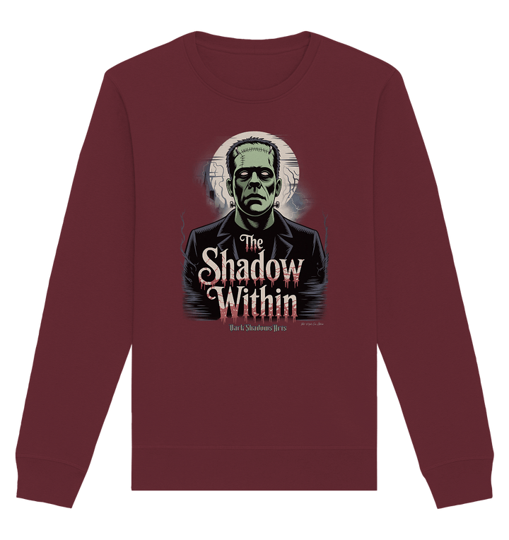 The Shadow Within – Frankenstein trifft düstere Gothic - Horror - Ästhetik - Organic Basic Unisex Sweatshirt | Sweatshirts | Dark Shadows Arts