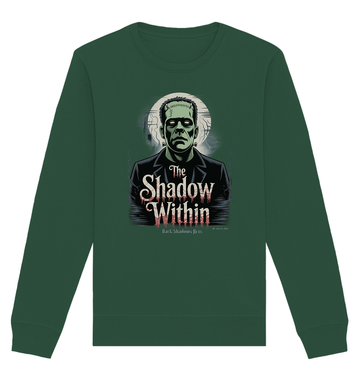 The Shadow Within – Frankenstein trifft düstere Gothic - Horror - Ästhetik - Organic Basic Unisex Sweatshirt | Sweatshirts | Dark Shadows Arts