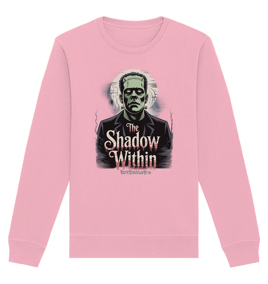 The Shadow Within – Frankenstein trifft düstere Gothic - Horror - Ästhetik - Organic Basic Unisex Sweatshirt | Sweatshirts | Dark Shadows Arts