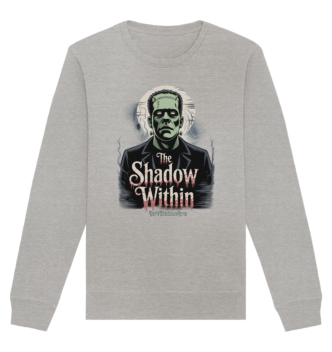 The Shadow Within – Frankenstein trifft düstere Gothic - Horror - Ästhetik - Organic Basic Unisex Sweatshirt | Sweatshirts | Dark Shadows Arts