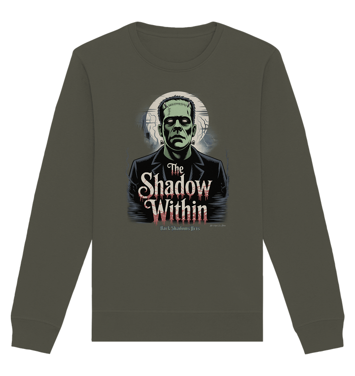 The Shadow Within – Frankenstein trifft düstere Gothic - Horror - Ästhetik - Organic Basic Unisex Sweatshirt | Sweatshirts | Dark Shadows Arts