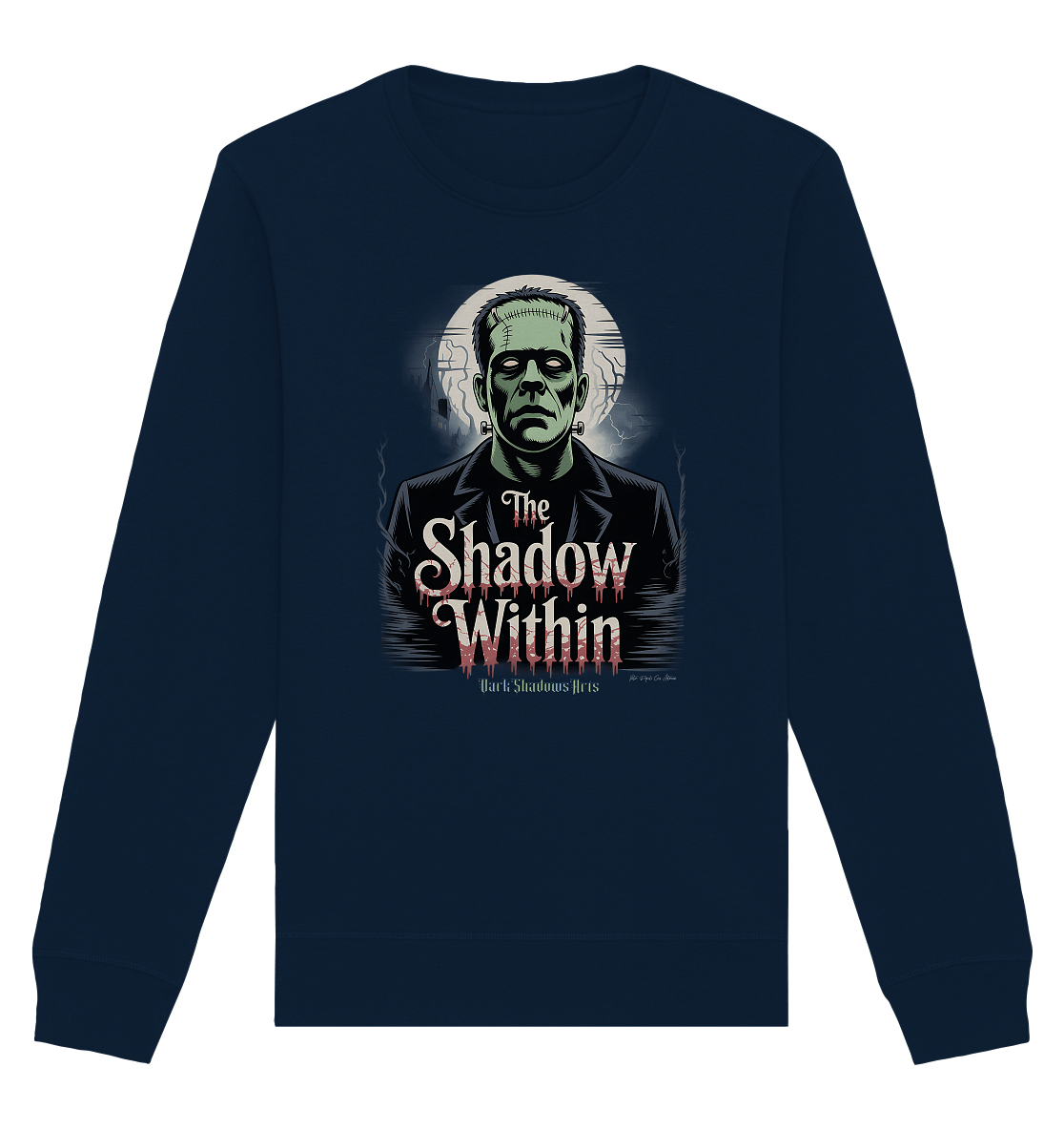 The Shadow Within – Frankenstein trifft düstere Gothic - Horror - Ästhetik - Organic Basic Unisex Sweatshirt | Sweatshirts | Dark Shadows Arts