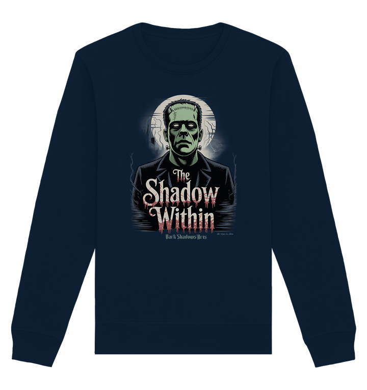 The Shadow Within – Frankenstein trifft düstere Gothic - Horror - Ästhetik - Organic Basic Unisex Sweatshirt | Sweatshirts | Dark Shadows Arts