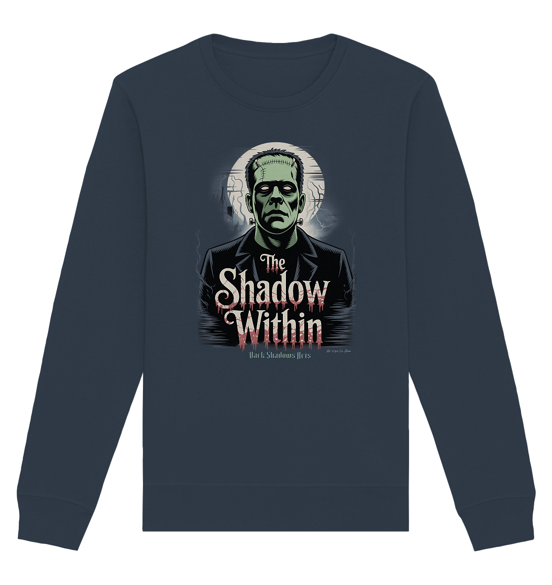 The Shadow Within – Frankenstein trifft düstere Gothic - Horror - Ästhetik - Organic Basic Unisex Sweatshirt | Sweatshirts | Dark Shadows Arts
