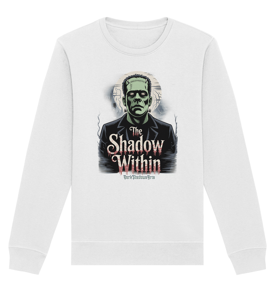 The Shadow Within – Frankenstein trifft düstere Gothic - Horror - Ästhetik - Organic Basic Unisex Sweatshirt | Sweatshirts | Dark Shadows Arts