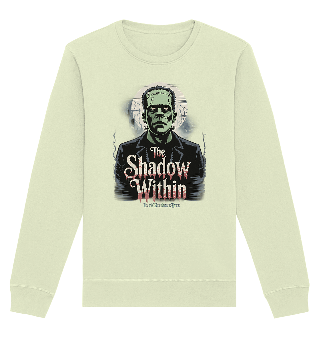 The Shadow Within – Frankenstein trifft düstere Gothic - Horror - Ästhetik - Organic Basic Unisex Sweatshirt | Sweatshirts | Dark Shadows Arts