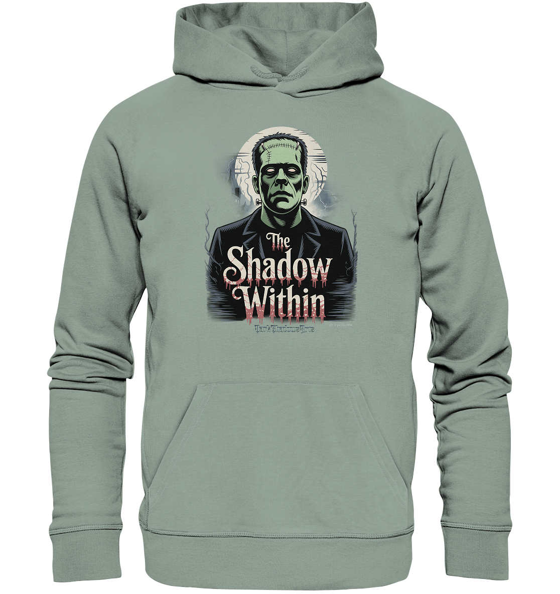 The Shadow Within – Frankenstein trifft düstere Gothic - Horror - Ästhetik - Organic Hoodie | Hoodies | Dark Shadows Arts