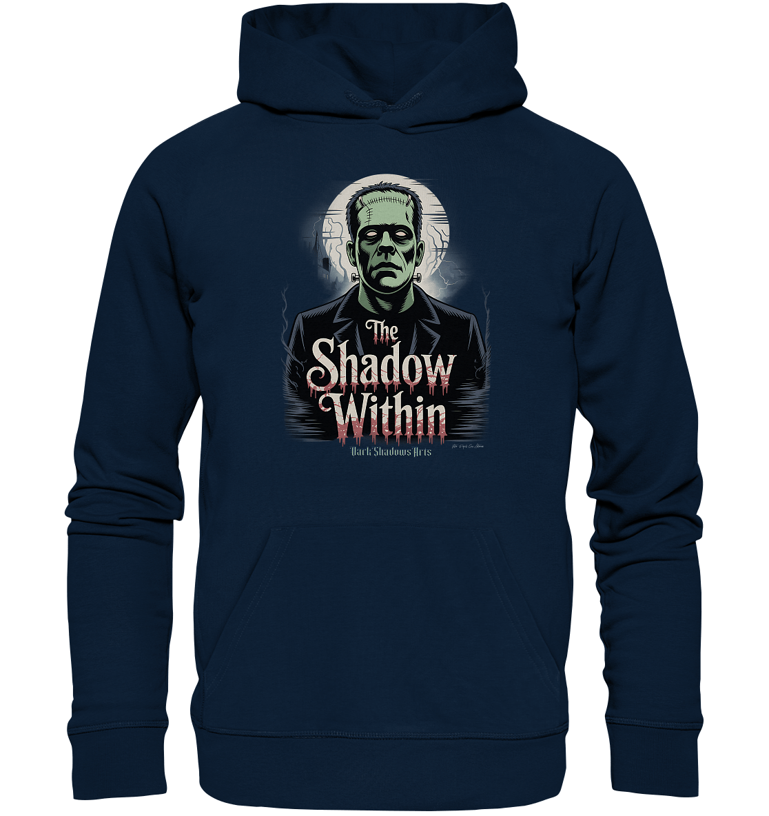 The Shadow Within – Frankenstein trifft düstere Gothic - Horror - Ästhetik - Organic Hoodie | Hoodies | Dark Shadows Arts