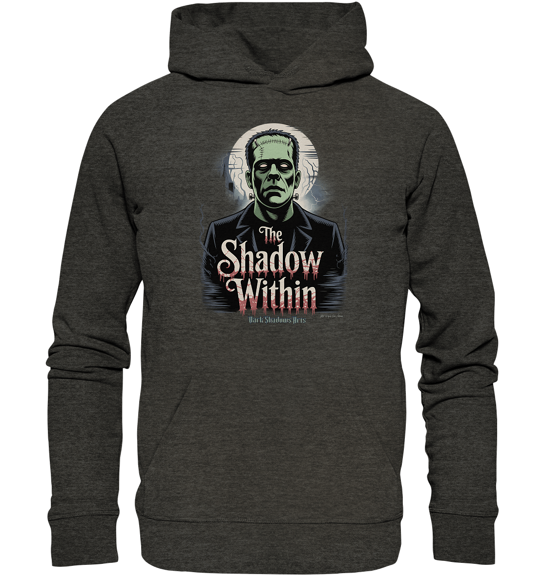The Shadow Within – Frankenstein trifft düstere Gothic - Horror - Ästhetik - Organic Hoodie | Hoodies | Dark Shadows Arts