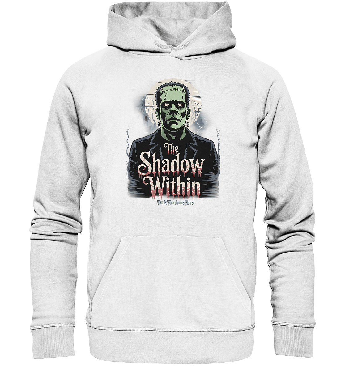 The Shadow Within – Frankenstein trifft düstere Gothic - Horror - Ästhetik - Organic Hoodie | Hoodies | Dark Shadows Arts