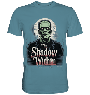 The Shadow Within – Frankenstein trifft düstere Gothic - Horror - Ästhetik - Premium Shirt | Unisex - Shirts | Dark Shadows Arts