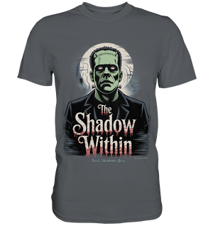 The Shadow Within – Frankenstein trifft düstere Gothic - Horror - Ästhetik - Premium Shirt | Unisex - Shirts | Dark Shadows Arts