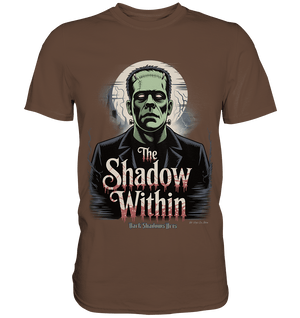 The Shadow Within – Frankenstein trifft düstere Gothic - Horror - Ästhetik - Premium Shirt | Unisex - Shirts | Dark Shadows Arts