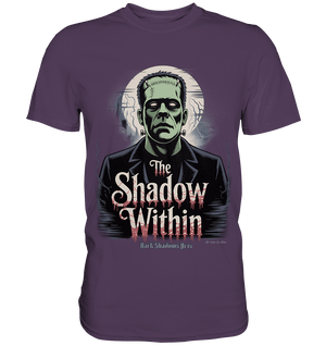 The Shadow Within – Frankenstein trifft düstere Gothic - Horror - Ästhetik - Premium Shirt | Unisex - Shirts | Dark Shadows Arts