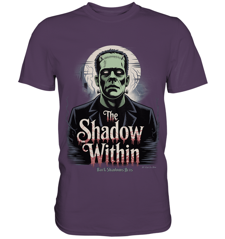The Shadow Within – Frankenstein trifft düstere Gothic - Horror - Ästhetik - Premium Shirt | Unisex - Shirts | Dark Shadows Arts