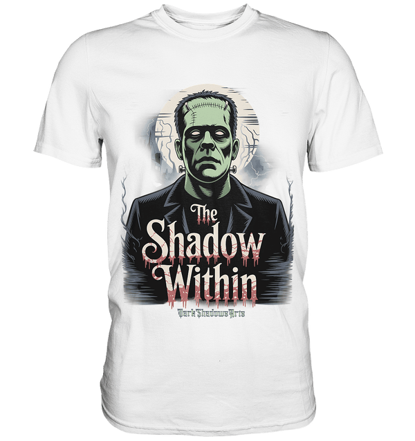 The Shadow Within – Frankenstein trifft düstere Gothic - Horror - Ästhetik - Premium Shirt | Unisex - Shirts | Dark Shadows Arts