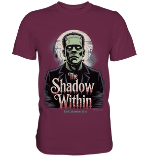 The Shadow Within – Frankenstein trifft düstere Gothic - Horror - Ästhetik - Premium Shirt | Unisex - Shirts | Dark Shadows Arts