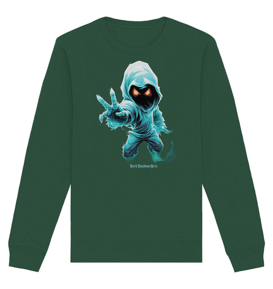 The Watcher – Der Wächter zwischen Licht und Dunkelheit - Organic Basic Unisex Sweatshirt | Sweatshirts | Dark Shadows Arts