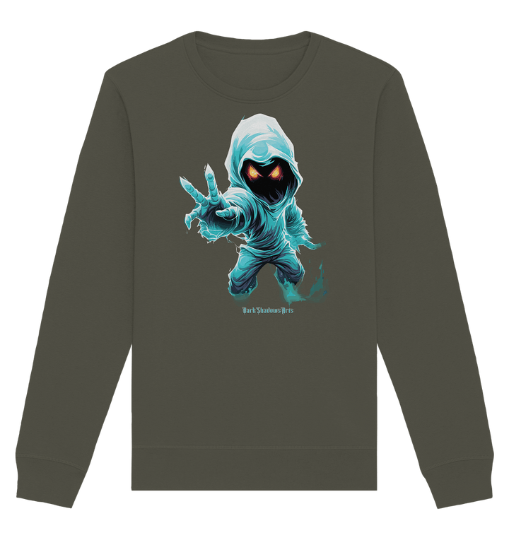 The Watcher – Der Wächter zwischen Licht und Dunkelheit - Organic Basic Unisex Sweatshirt | Sweatshirts | Dark Shadows Arts