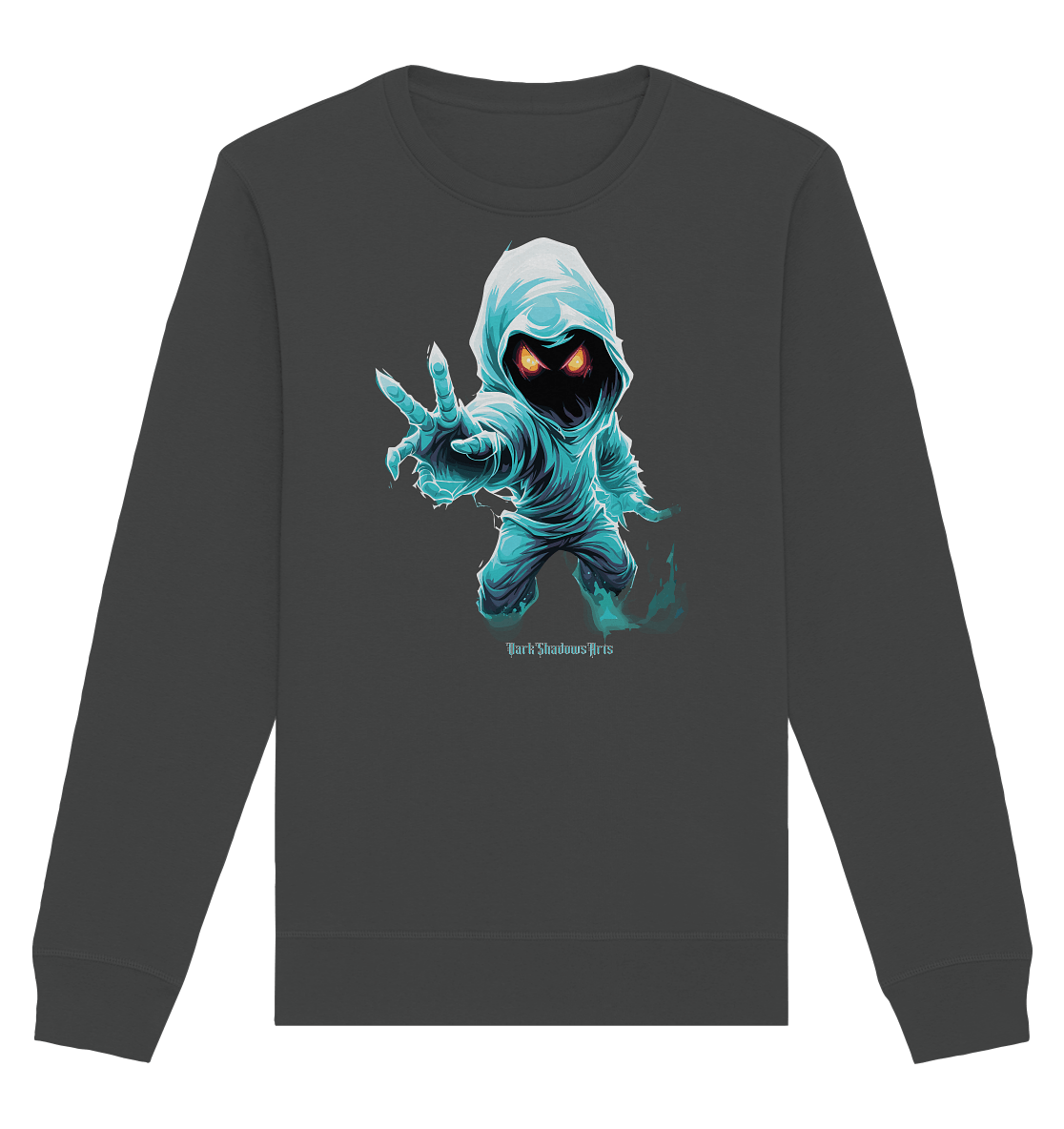 The Watcher – Der Wächter zwischen Licht und Dunkelheit - Organic Basic Unisex Sweatshirt | Sweatshirts | Dark Shadows Arts
