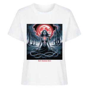 Thorns of the Red Moon – Siegel der Schattenseele - Premium Organic Shirt Women | T-Shirt | Dark Shadows Arts