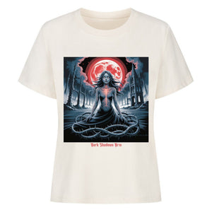 Thorns of the Red Moon – Siegel der Schattenseele - Premium Organic Shirt Women | T-Shirt | Dark Shadows Arts