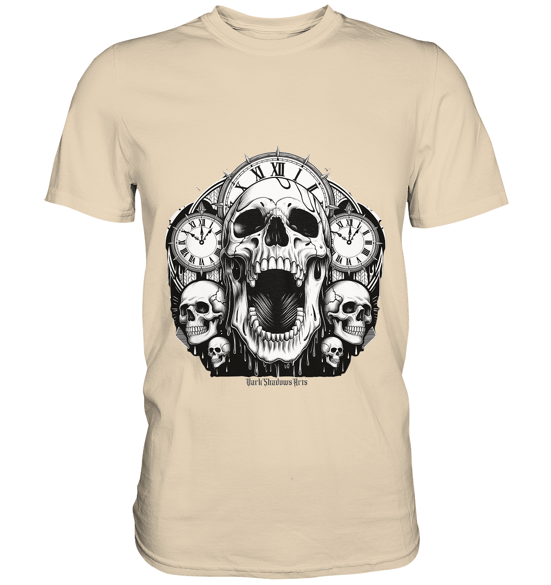 Uhren des Untergangs - Premium Shirt | Unisex - Shirts | Dark Shadows Arts