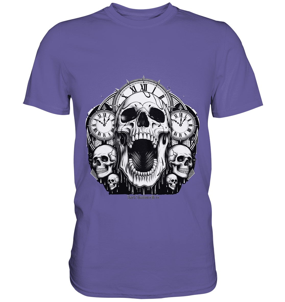 Uhren des Untergangs - Premium Shirt | Unisex - Shirts | Dark Shadows Arts