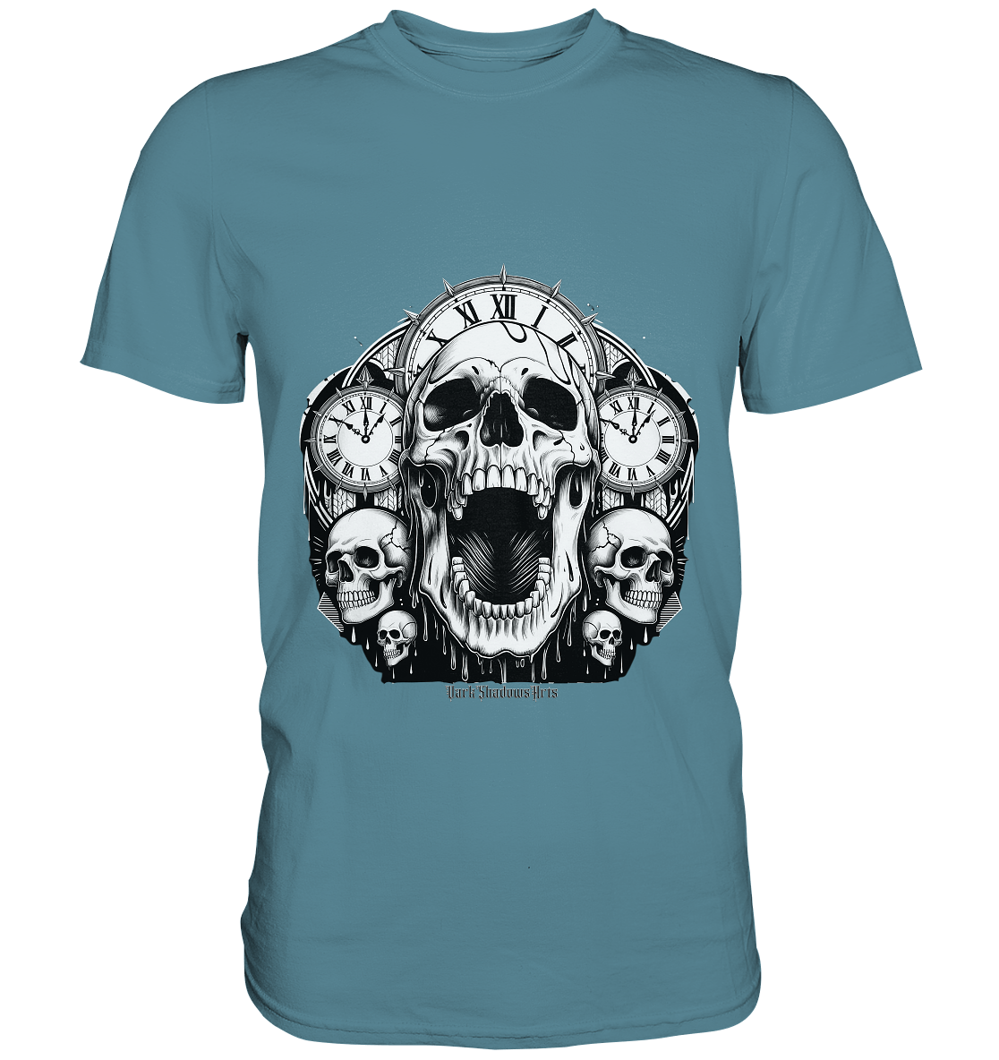 Uhren des Untergangs - Premium Shirt | Unisex - Shirts | Dark Shadows Arts