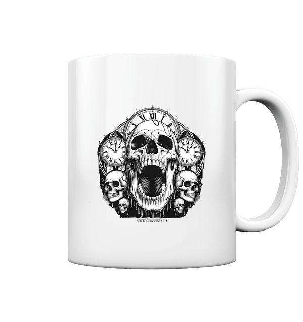 Uhren des Untergangs - Tasse glossy | Trinkgefäße | Dark Shadows Arts