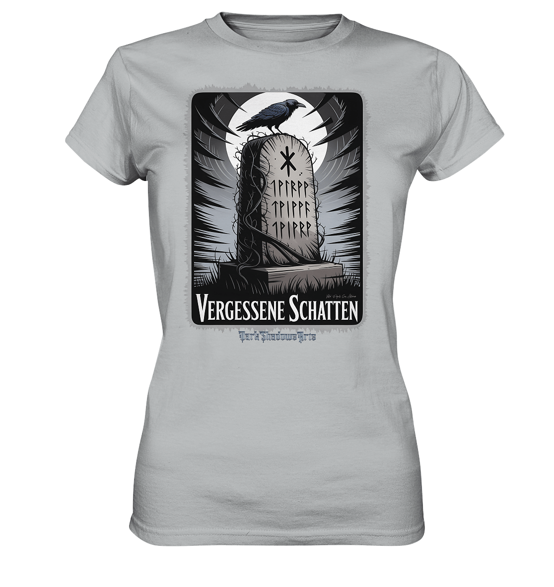 Vergessene Schatten - Düstere Symbolic und verlorene Legenden - Ladies Premium Shirt | Lady - Shirts | Dark Shadows Arts