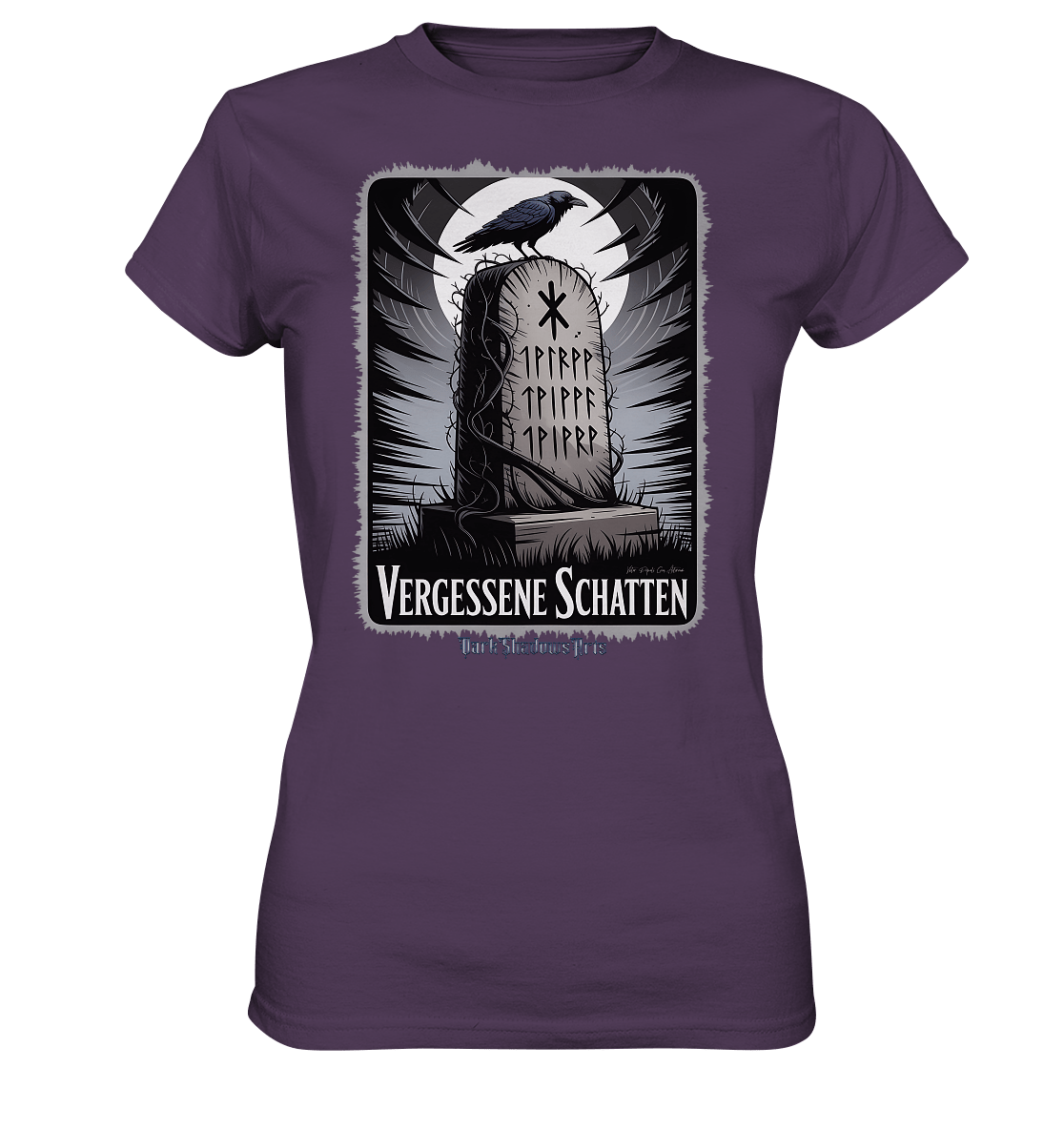 Vergessene Schatten - Düstere Symbolic und verlorene Legenden - Ladies Premium Shirt | Lady - Shirts | Dark Shadows Arts