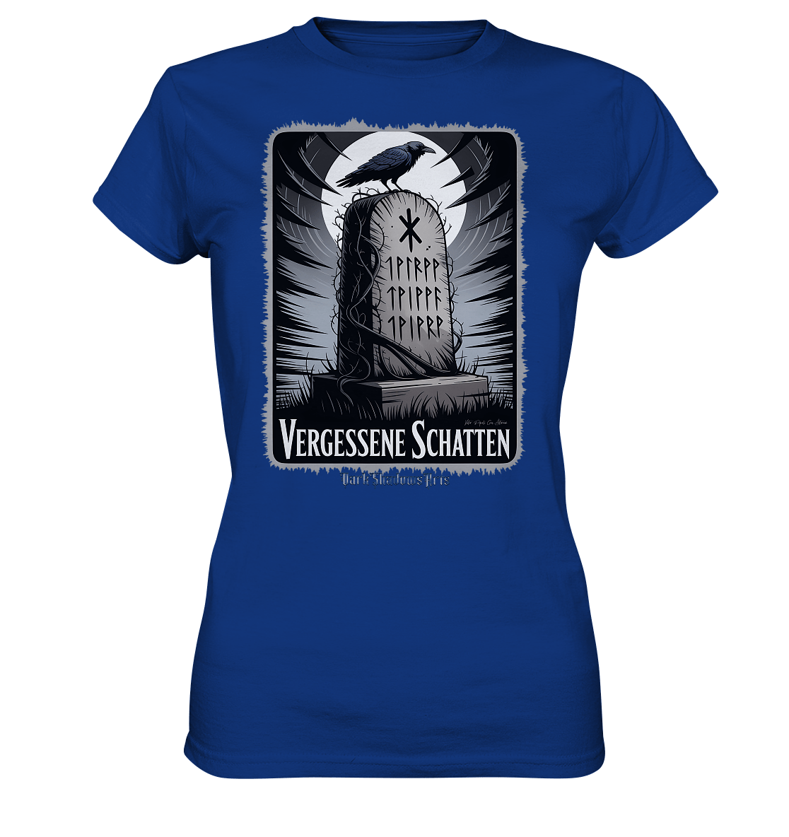 Vergessene Schatten - Düstere Symbolic und verlorene Legenden - Ladies Premium Shirt | Lady - Shirts | Dark Shadows Arts